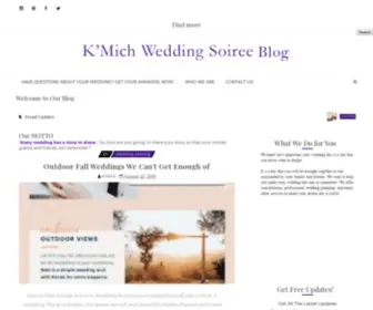 Weddingssoireeblogbykmich.com(K'Mich Wedding Soiree Blog) Screenshot