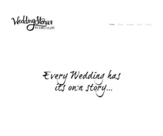 Weddingstoriesbykorey.com(Wedding Stories By Korey Klein) Screenshot