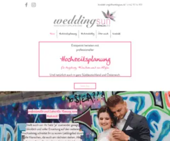 Weddingsun.de(Entspannt heiraten mit weddingsun. Eure Hochzeitsplaner(in)) Screenshot