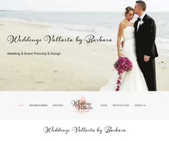 Weddingsvallartabybarbara.com(Weddings Vallarta By Barbara) Screenshot