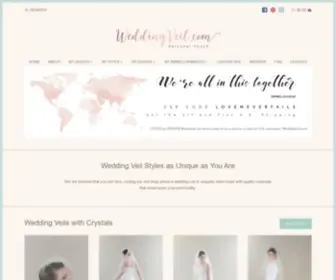 WeddingVeil.com('s passion) Screenshot