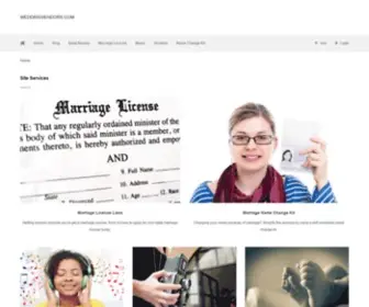 WeddingVendors.com(Marriage License) Screenshot