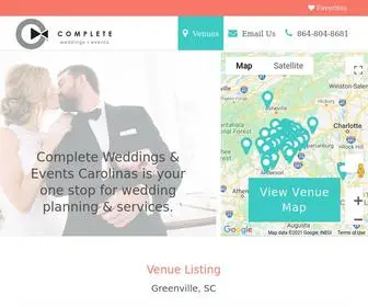 WeddingVenuesgreenville.com(WeddingVenuesgreenville) Screenshot