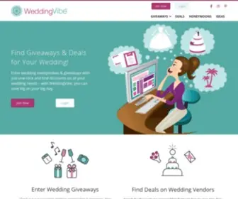 WeddingVibe.com(Wedding Contests) Screenshot