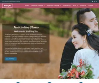 Weddingwa.com(Perth Wedding Suppliers) Screenshot