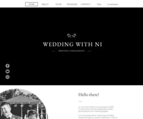 Weddingwithni.com(Wedding videography) Screenshot