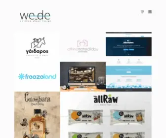 Wede.gr(Web Design and Graphics) Screenshot