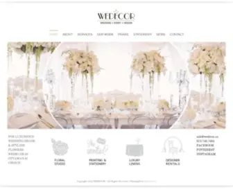 Wedecor.ca(HOME) Screenshot