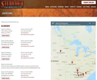 Wedeliversteaks.com(Steak-Out Locations) Screenshot