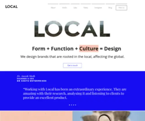 Wedesignlocal.com(LOCAL Local) Screenshot