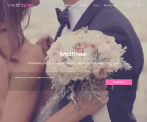 Wedfinder.com.au(Online Wedding Finder) Screenshot