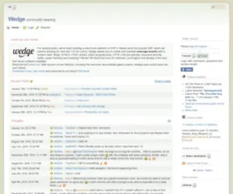 Wedge.org(Wedge) Screenshot