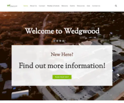 Wedgwoodbc.org(Wedgwood Baptist Church) Screenshot