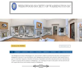 Wedgwoodcapital.org(Wedgwood Society of Washington DC) Screenshot