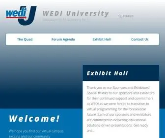 Wediu.org(WEDI University) Screenshot