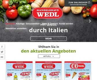Wedl.com(Wedl Handelshaus) Screenshot