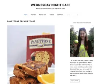 Wednesdaynightcafe.com(Wednesday Night Cafe) Screenshot