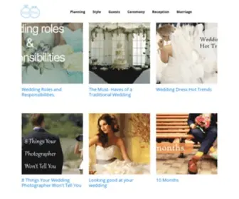 Wednet.com(Wedding planning advice for brides and grooms) Screenshot