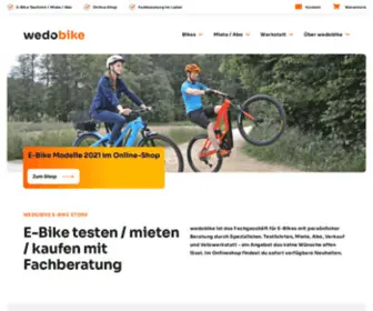 Wedobike.ch(E-Bike testen) Screenshot