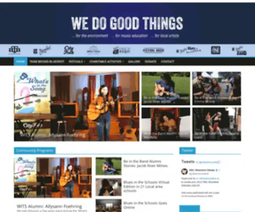 Wedogoodthings.ca(We Do Good Things) Screenshot