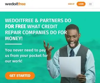 Wedoitfree.com(WeDoItFree and partners) Screenshot