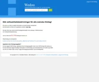 Wedoo.se(Företag) Screenshot