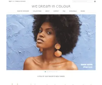 Wedreamincolour.com(We Dream In Colour) Screenshot