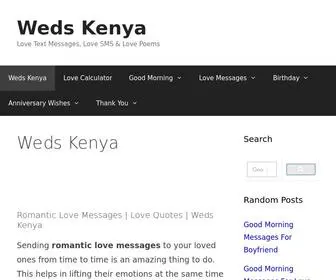 Wedskenya.com(Weds Kenya) Screenshot