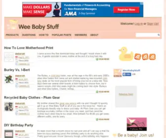 Weebabystuff.com(Weebabystuff) Screenshot