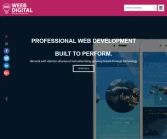 Weebdigital.com(Professional Web Development services & Digital Marketing Services) Screenshot