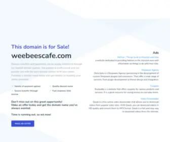Weebeescafe.com(Weebeescafe) Screenshot