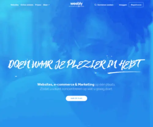 Weebly.be(Create a Free Website) Screenshot