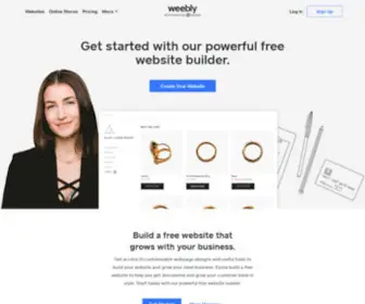 Weebly.com(Free Website Builder) Screenshot