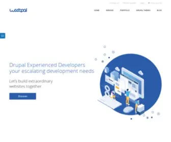 Weebpal.com(Drupal Development Company) Screenshot