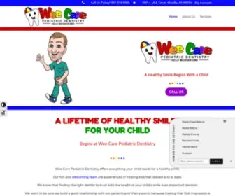 Weecareak.com(Wee Care Pediatric Dentistry) Screenshot