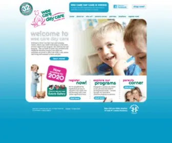 Weecareohio.com(Wee Care Daycare & Learning Centre) Screenshot