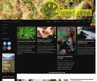 Weed.co.za(Cannabis World) Screenshot