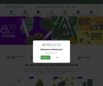 Weed.com(Shop Delta 8) Screenshot