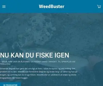 Weedbuster.dk(Drivende ålegræs kan gøre det umuligt at fiske) Screenshot