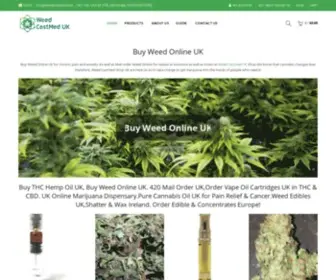 Weedcastmed.com(Buy Weed Online UK) Screenshot