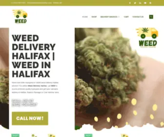 Weeddeliveryhalifax.com(Weed Delivery Halifax) Screenshot