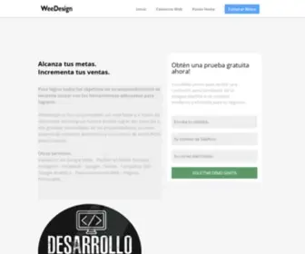 Weedesign.cl(WeeDesign Diseño Web Marketing Digital) Screenshot