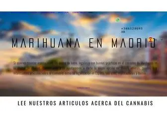 Weedestiny.com(Asociacion de Marihuana en Madrid) Screenshot