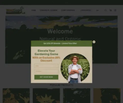 Weedguardplus.com(WeedGuard Mulches) Screenshot