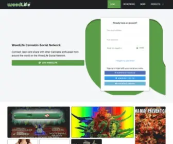 Weedlife.com(WeedLife ®) Screenshot