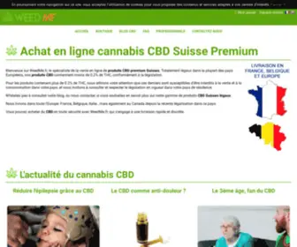 Weedme.fr(Achat CBD Suisse) Screenshot