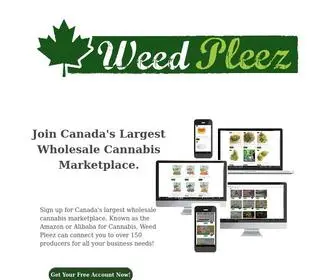 Weedpleez.com(Weed Pleez) Screenshot