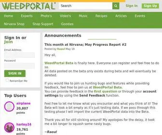 Weedportal.com(Weedportal) Screenshot