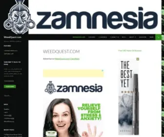 Weedquest.com(Amazon Affiliate and Blog) Screenshot