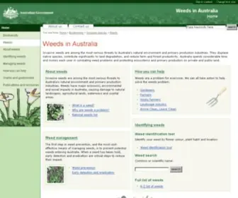 Weeds.gov.au(Weeds) Screenshot